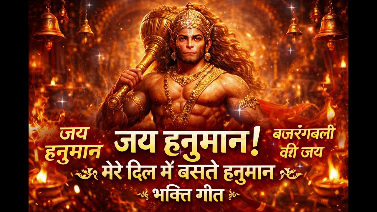 #जय हनुमान | मेरे दिल में बसते हनुमान | Powerful Emotional Hanuman Bhajan 2026#icchabhakti 