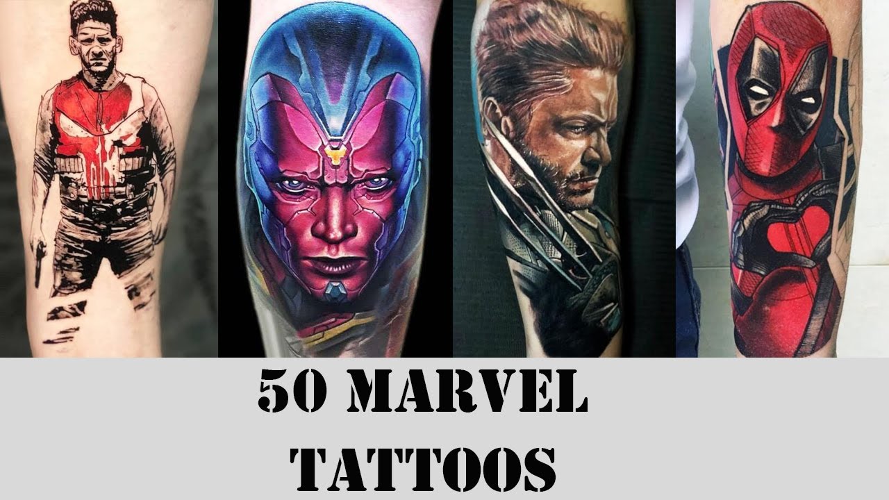 50 Marvel Tattoos