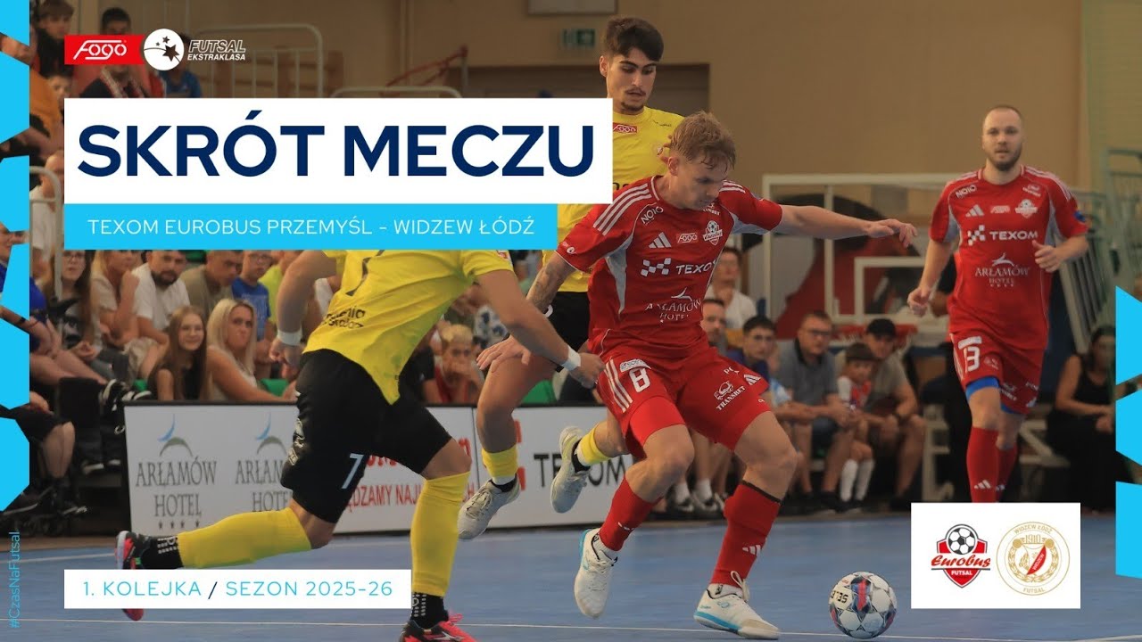 Texom Eurobus Przemyśl - Widzew Łódź 3:1 | SKRÓT | 1. kolejka (2025/26)
