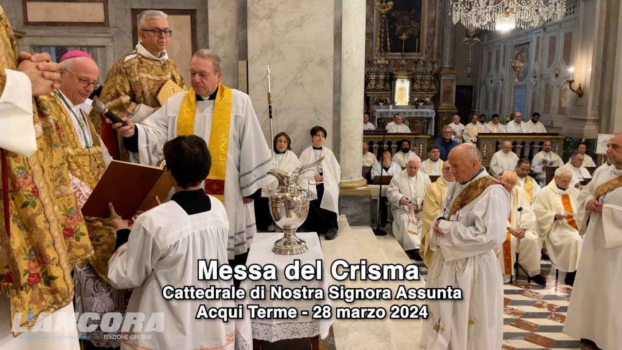 Diocesi di Acqui - Messa del Crisma, 28 marzo 2024