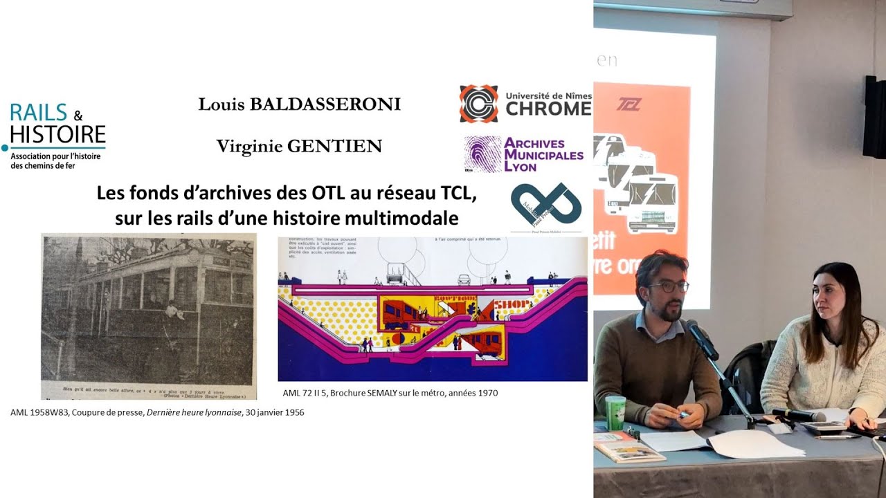 Les fonds d'archives des OTL au réseau TCL, sur les rails d'une histoire multimodale