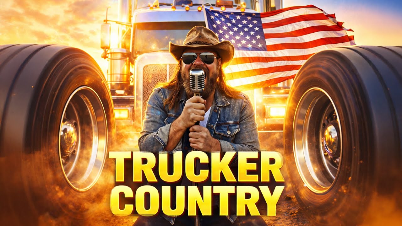 TRUCKER COUNTRY 🇺🇸 The Sound of America’s Open Roads 🚛