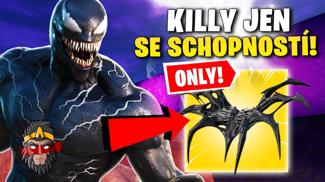 *HARDCORE* CHALLENGE KILLY JEN S VENOM SCHOPNOSTÍ VE FORTNITE!