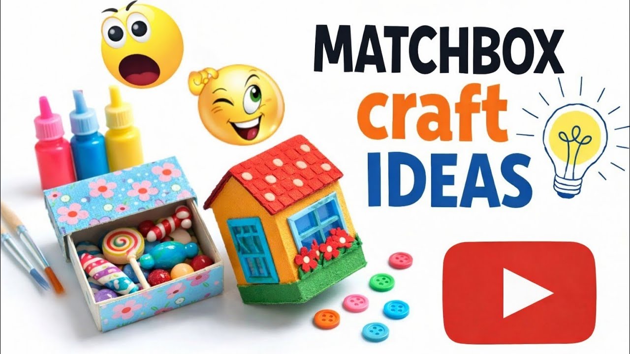 Best Out Of Waste Matchbox Reuse Ideas | Waste Material Craft Ideas |Recycle Matchbox |Basic Craft