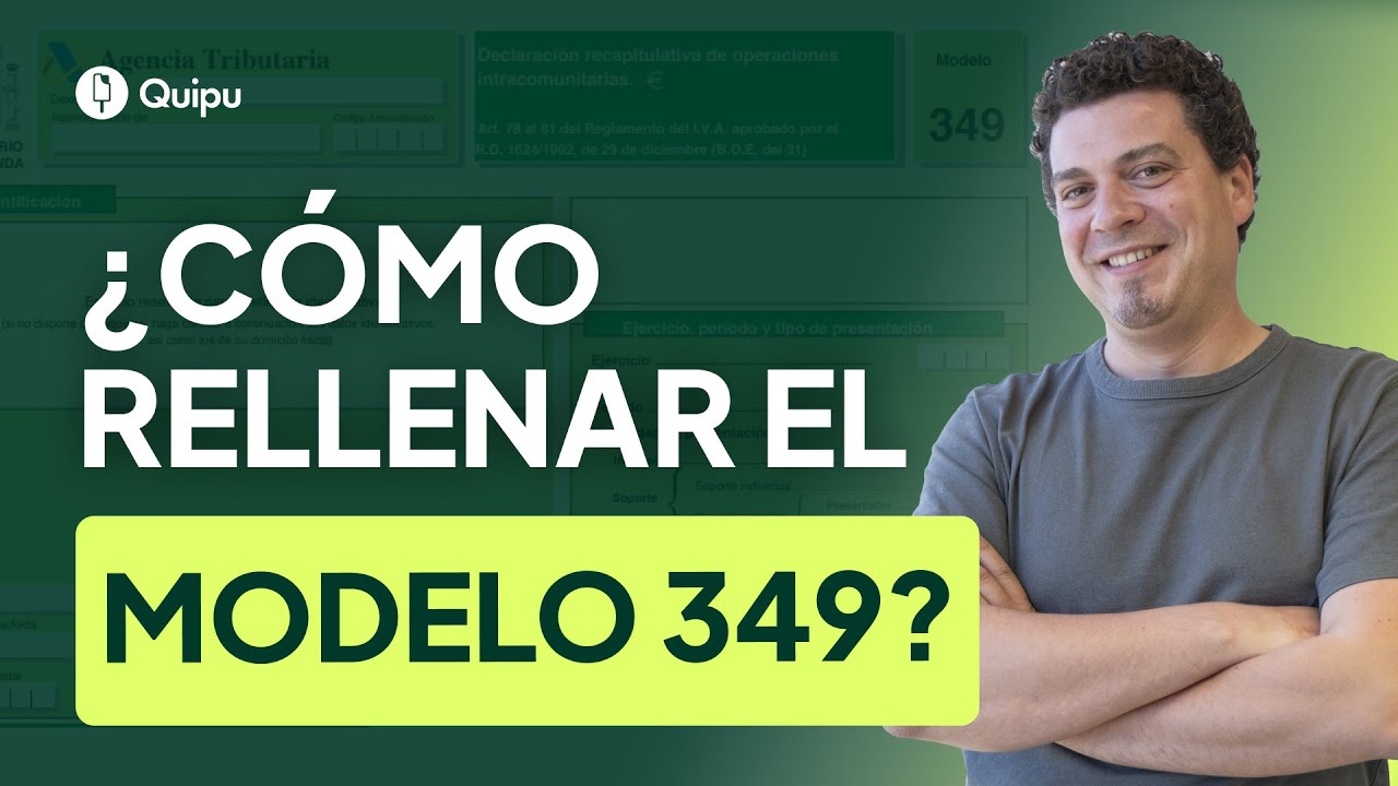 ✅ Cómo rellenar el MODELO 349 casilla por casilla ✍🏼
