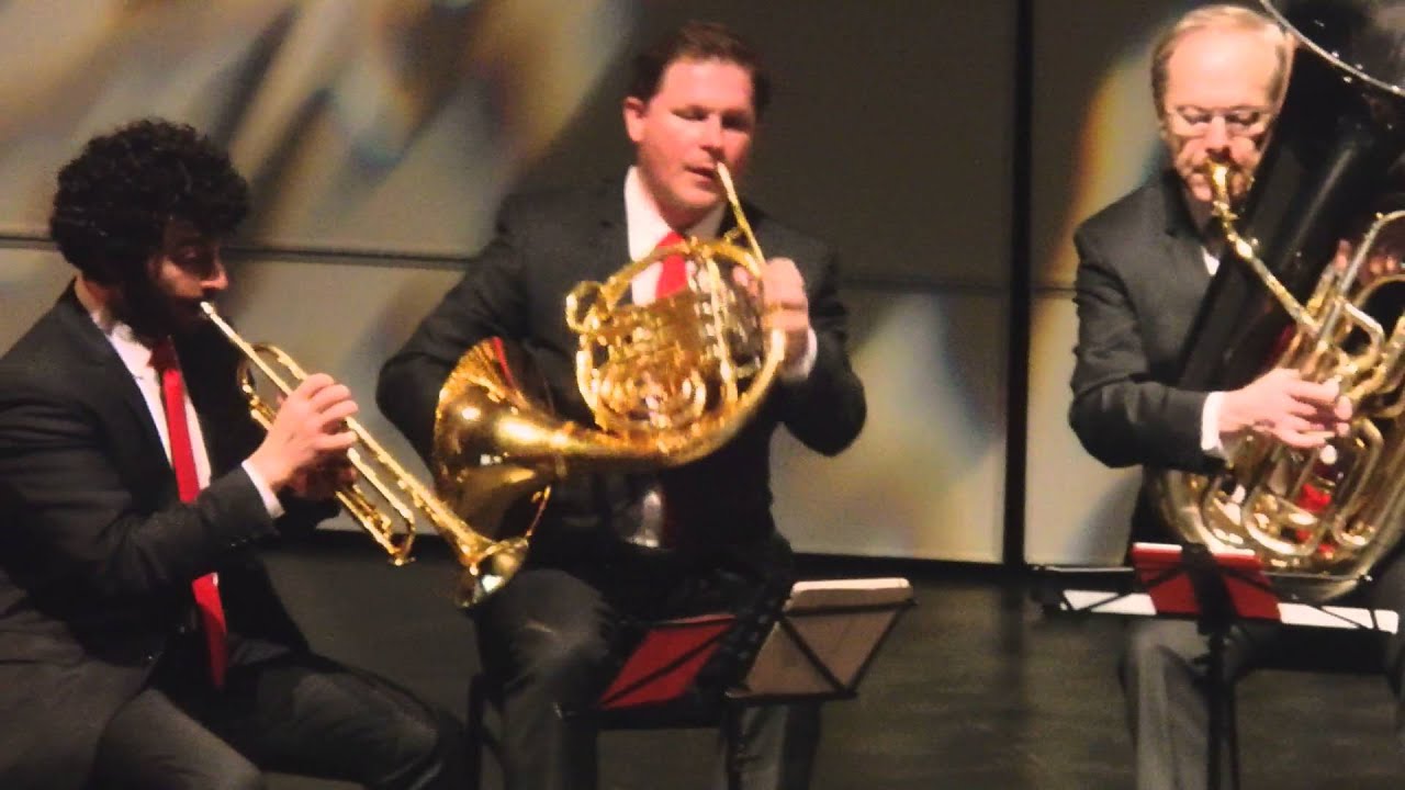 Glenn Miller Tribute (The Canadian Brass at Flato Markham Theater 12 - 18- 2015).MOV