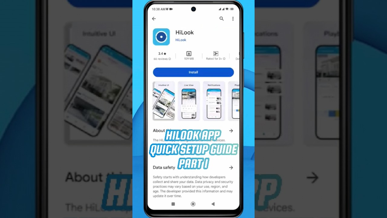 Hilook App Setup | Part 1 #cctv #cctvcamera #hilook