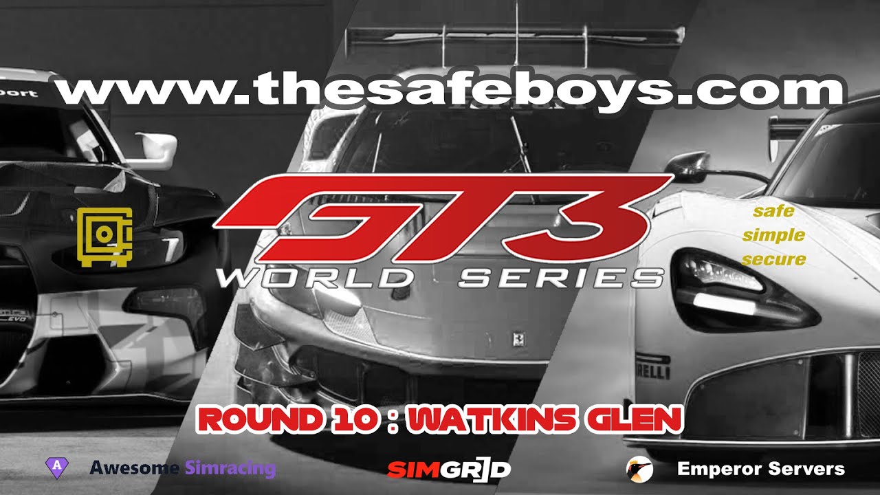 Sim Experience SA - The Safe Boys GT3 World Series - Round 10 from WATKINS GLEN INTERNATIONAL