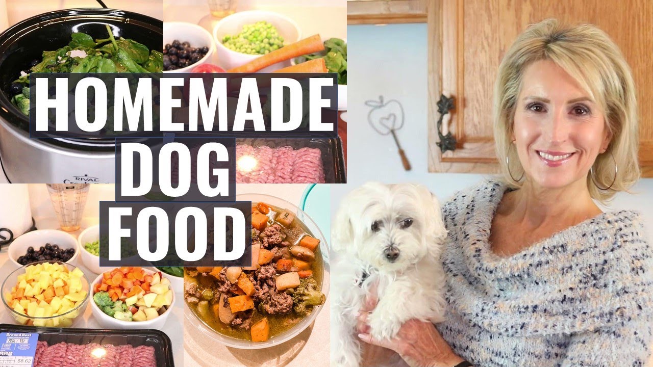 HOMEMADE VET APPROVED + HEALTHY DOG FOOD | CROCKPOT OR STOVETOP