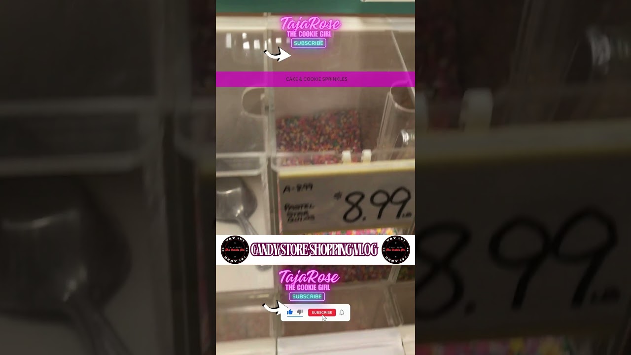 Candy Store Shopping Vlog 2, yummy sprinkles!!! 