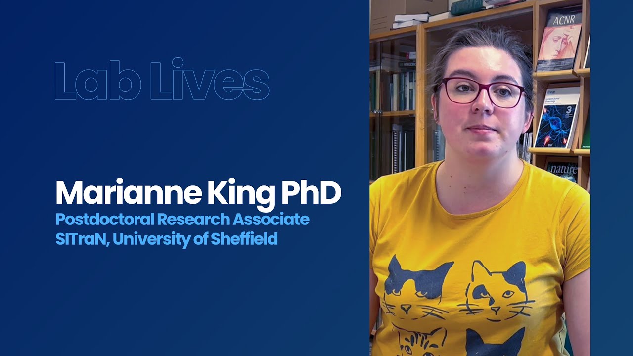 Lab Lives - Marianne King, Postdoctoral Research Associate