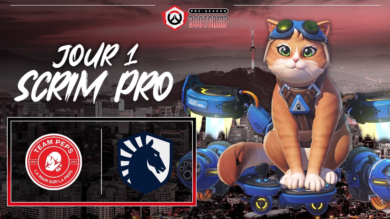 SCRIM PRO avec les 5 NOUVEAUX H&Eacute;ROS !!! - Team Peps vs Team Liquid