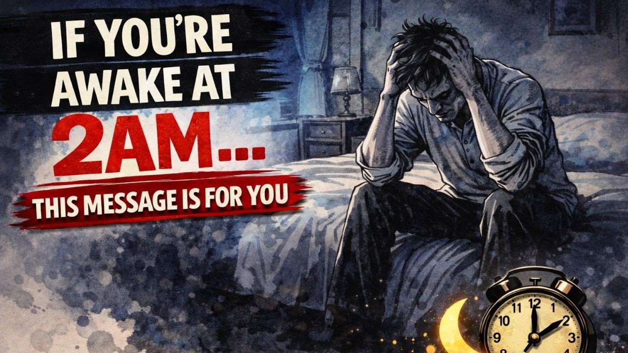 If You’re Awake at 2AM… This Message Is For You
