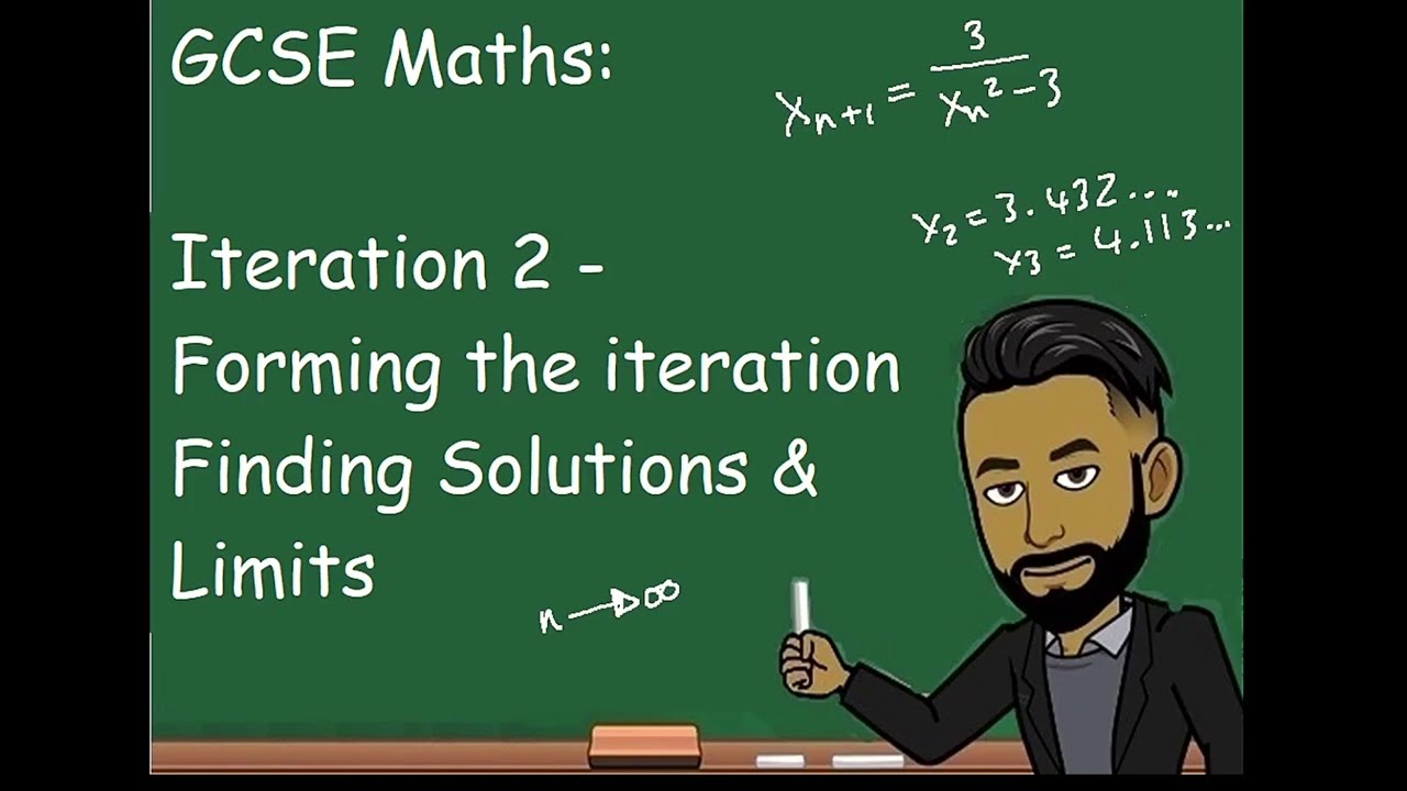 GCSE Maths - Iteration 2 (Writing the formula and Finding Limits/Solutions)