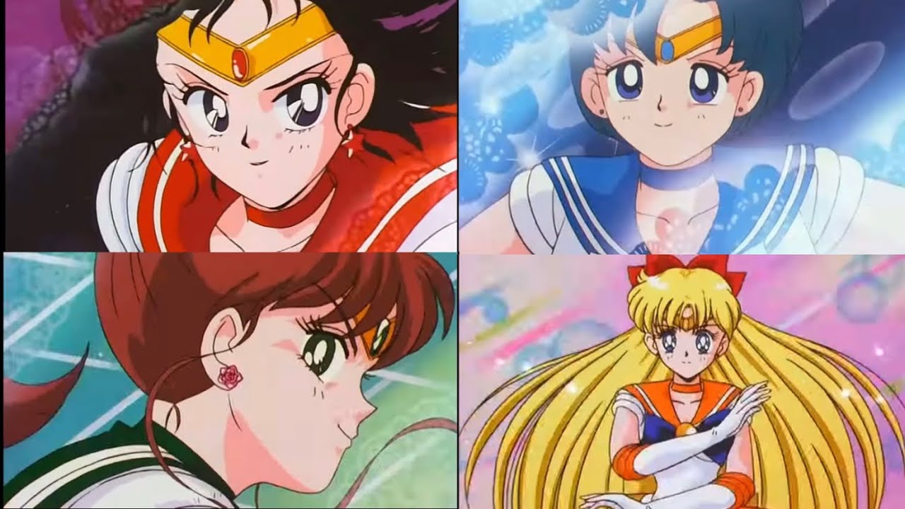 Inner Senshi Group Transformation (Sailor Moon R)