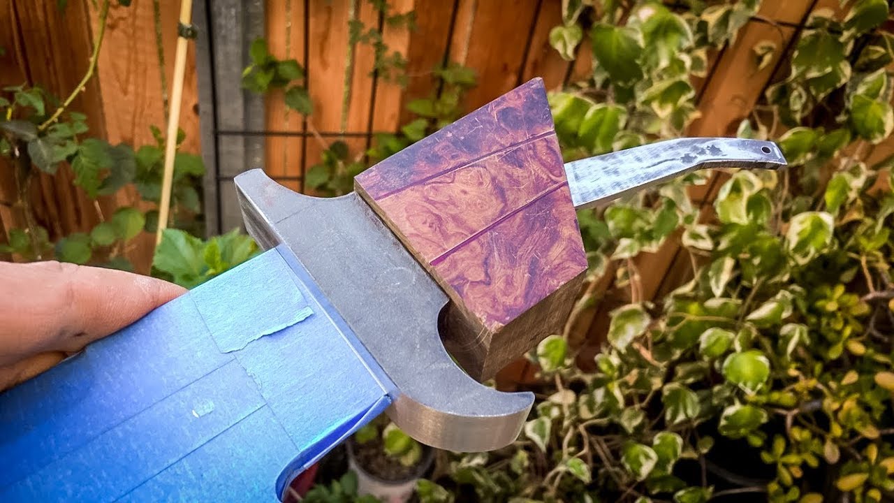 Making Predator Knife Part 2