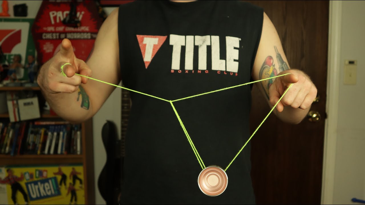 Basic Green Triangle YoYo Trick Tutorial. Easy Beginner YoYo Trick