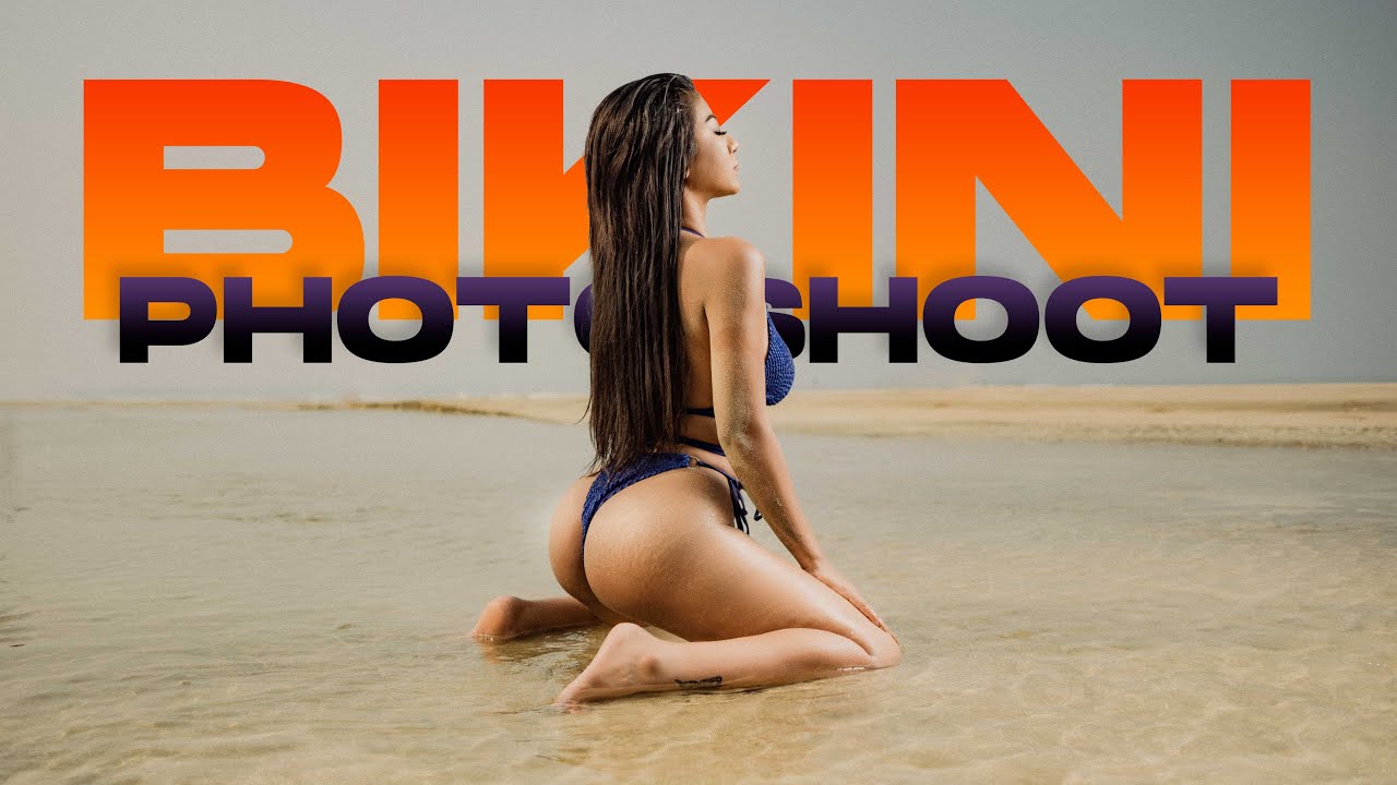 Beach Bikini Photoshoot Workshop | 4K