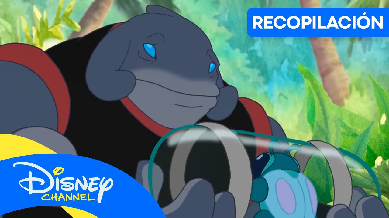 LILO Y STITCH: ¡Gantu… y acción! 😁 | RECOPILACIÓN | 
