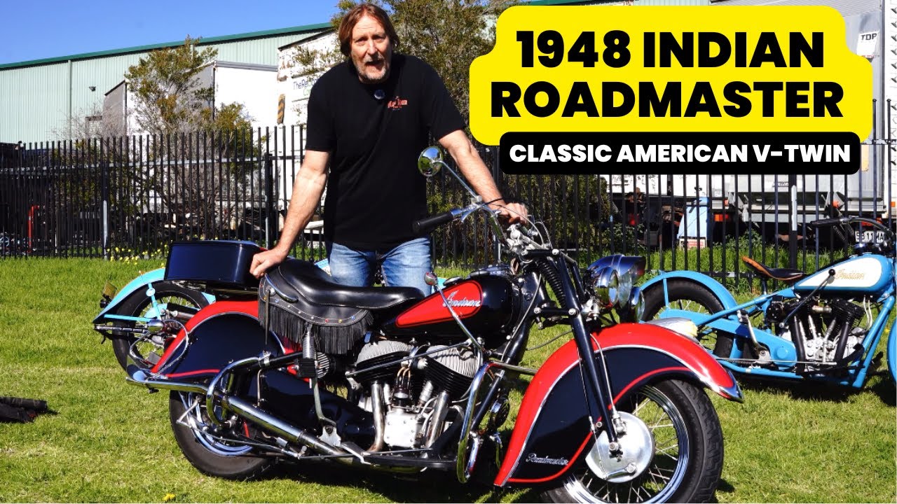 1948 Indian Chief Roadmaster - Naked Racer Moto Co