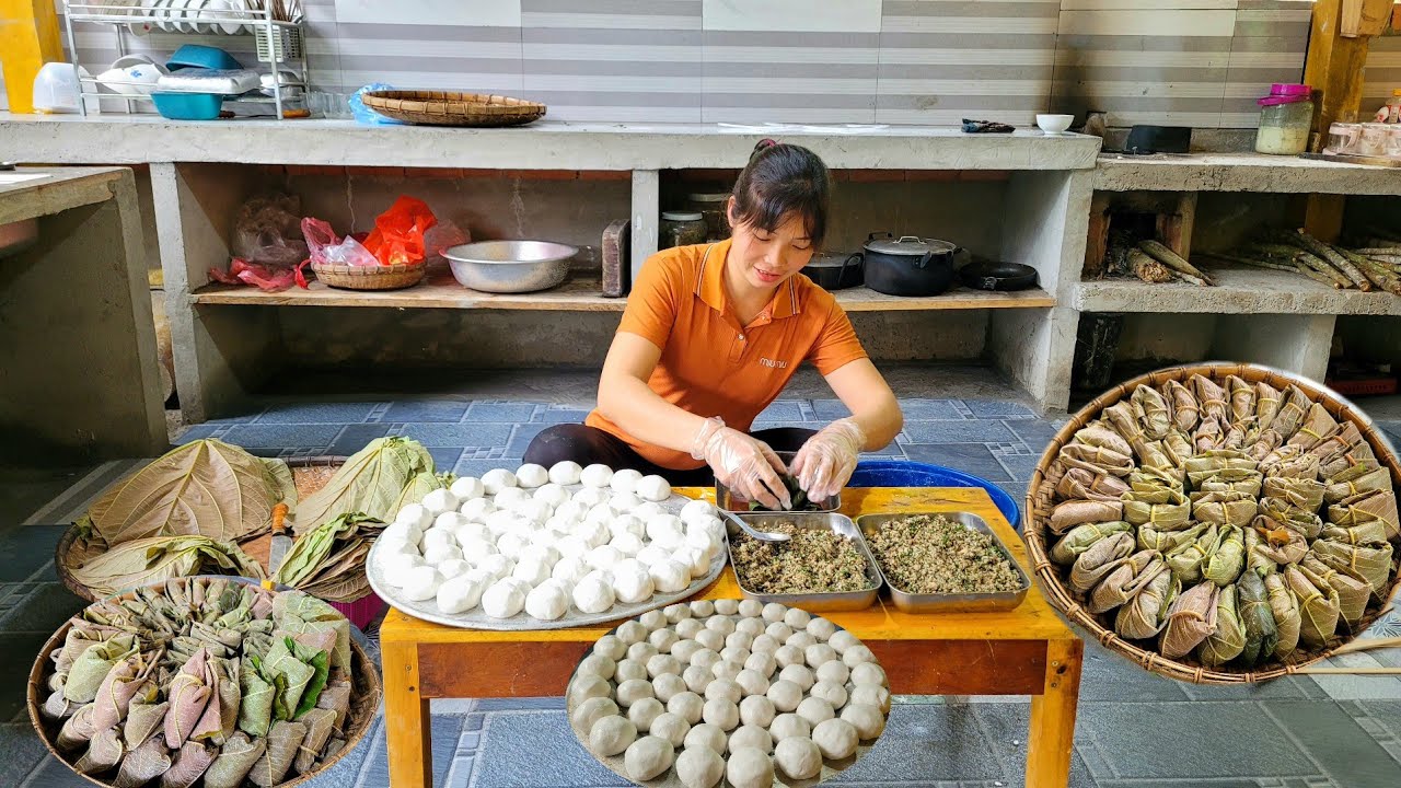 How to make delicious ant egg cakes to sell at the market - Peaceful Life