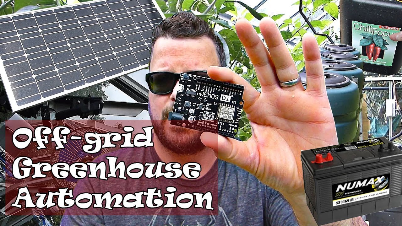 Off-grid Greenhouse and Garden Automation