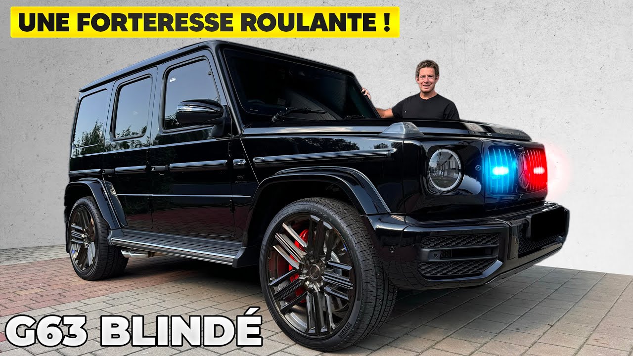 Essai Mercedes-AMG G63 Blindé – Une FORTERESSE roulante !