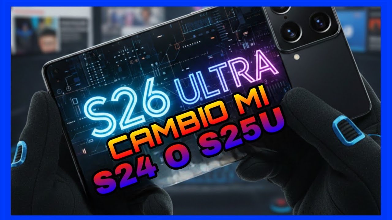 SI TIENES UN S25 ULTRA ¡TIENES QUE VER! ESTE VIDEO | ¿VALE LA PENA CAMBIARSE DEL S25U AL S26 ULTRA?