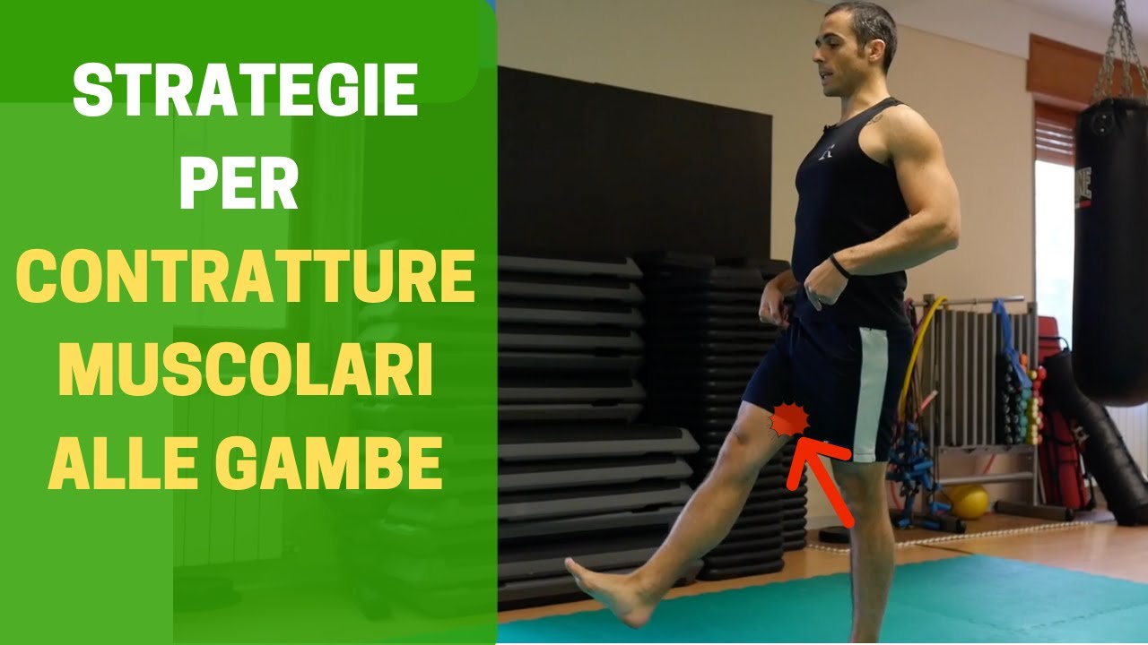 Hai frequenti CONTRATTURE MUSCOLARI alle GAMBE ? Prova questo allenamento!