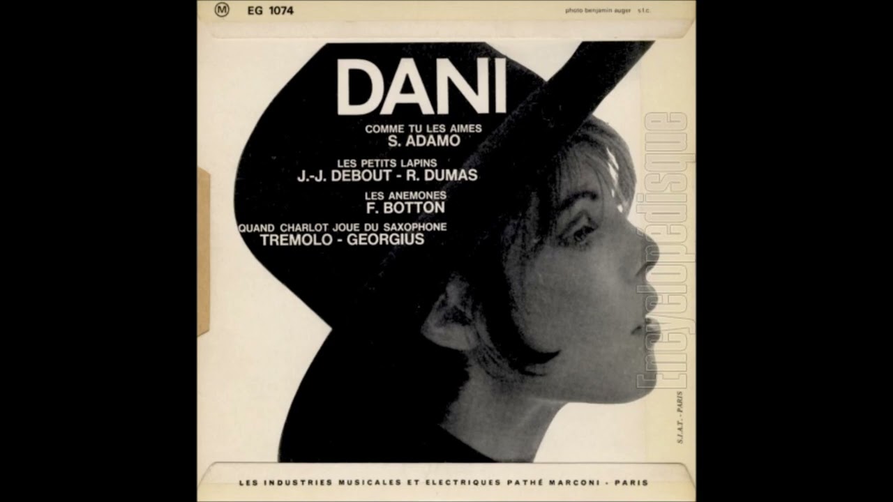 DANI Quand charlot joue du saxophone 1968