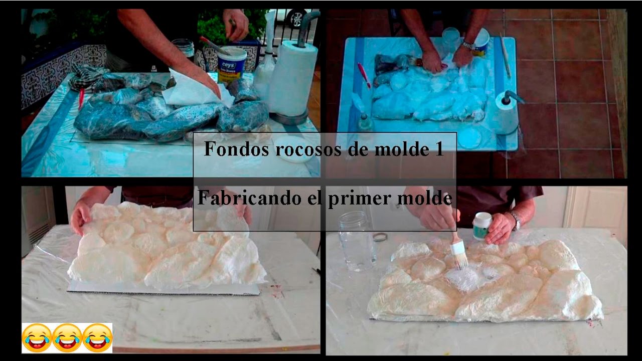 Acuario. Fondos rocosos de molde 1