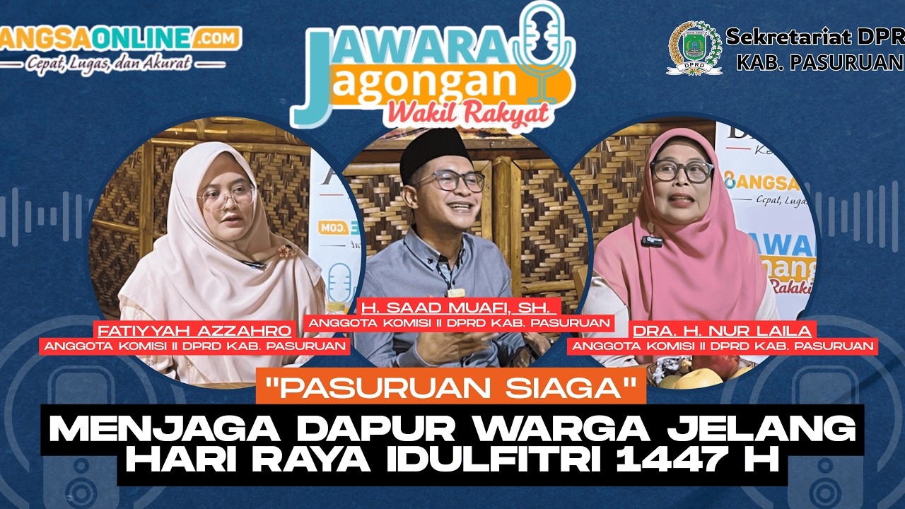 Podcast Jawara | Menjaga Dapur Warga Jelang Hari Raya IdulFitri 1447 H : 
