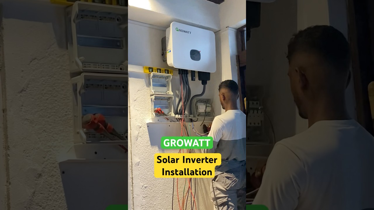 Growatt solar inverter installation #usa