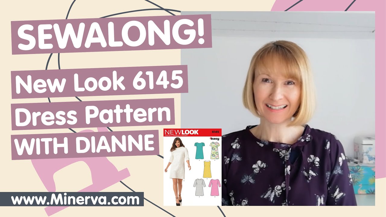 Minerva Sew-Along – New Look 6145 Spring Dress