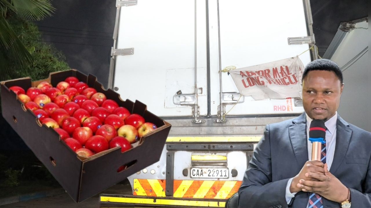 KILO 81 ZA SKANKA ZILIZOFICHWA NDANI YA SCANIA LENYE APPLES KUTOKA AFRIKA KUSINI ZAKAMATWA
