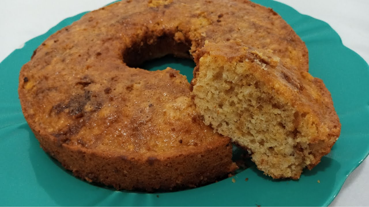 Bolo de Côco com Levain -  Fermento Natural