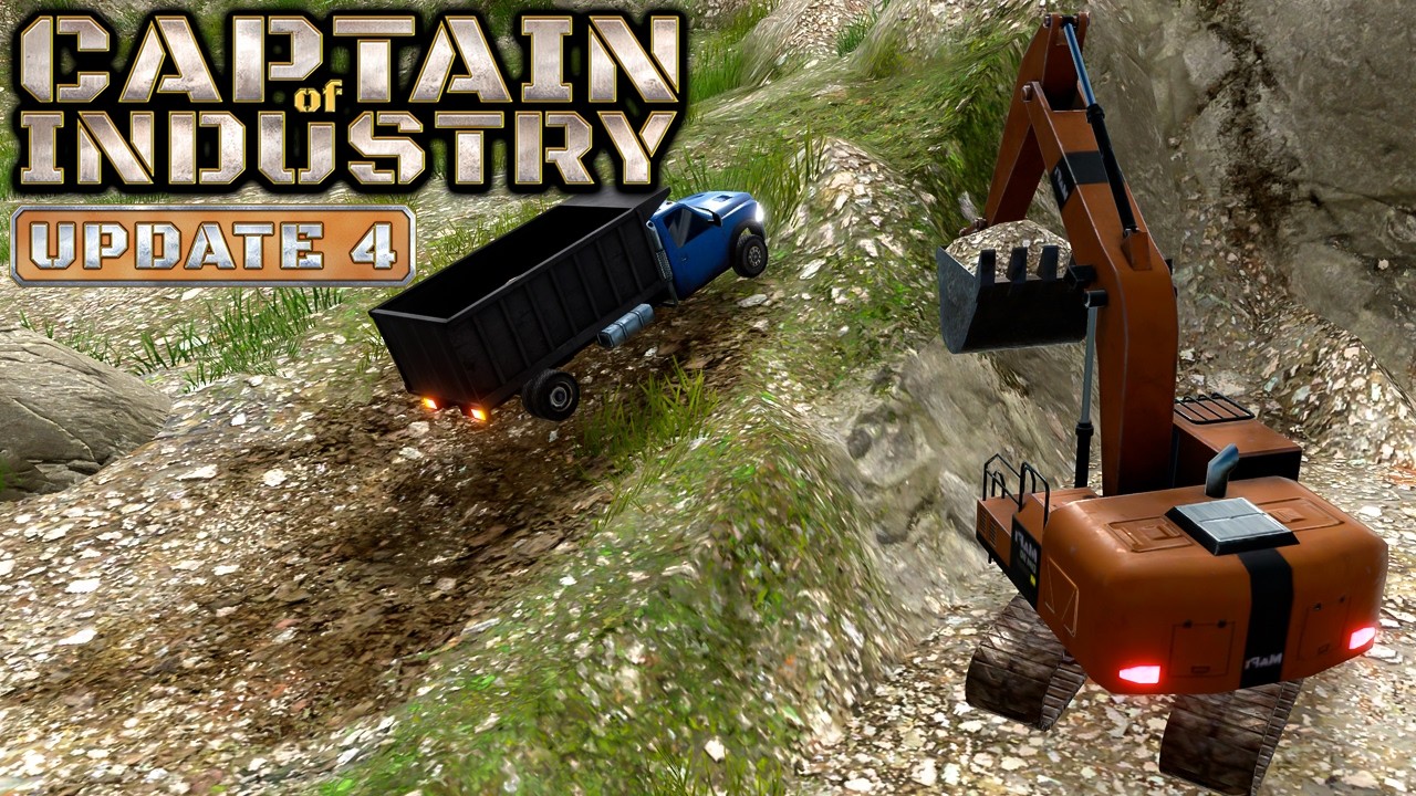 The Most Under-Rated Factory Game Has Released Update 4 | Captain Of Industry - Ep.1