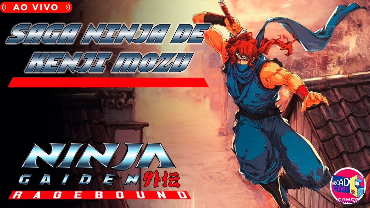 Conhecendo Ninja Gaiden Ragebound pela Primeira Vez! #aovivo #ninjagaiden #ryuhayabusa