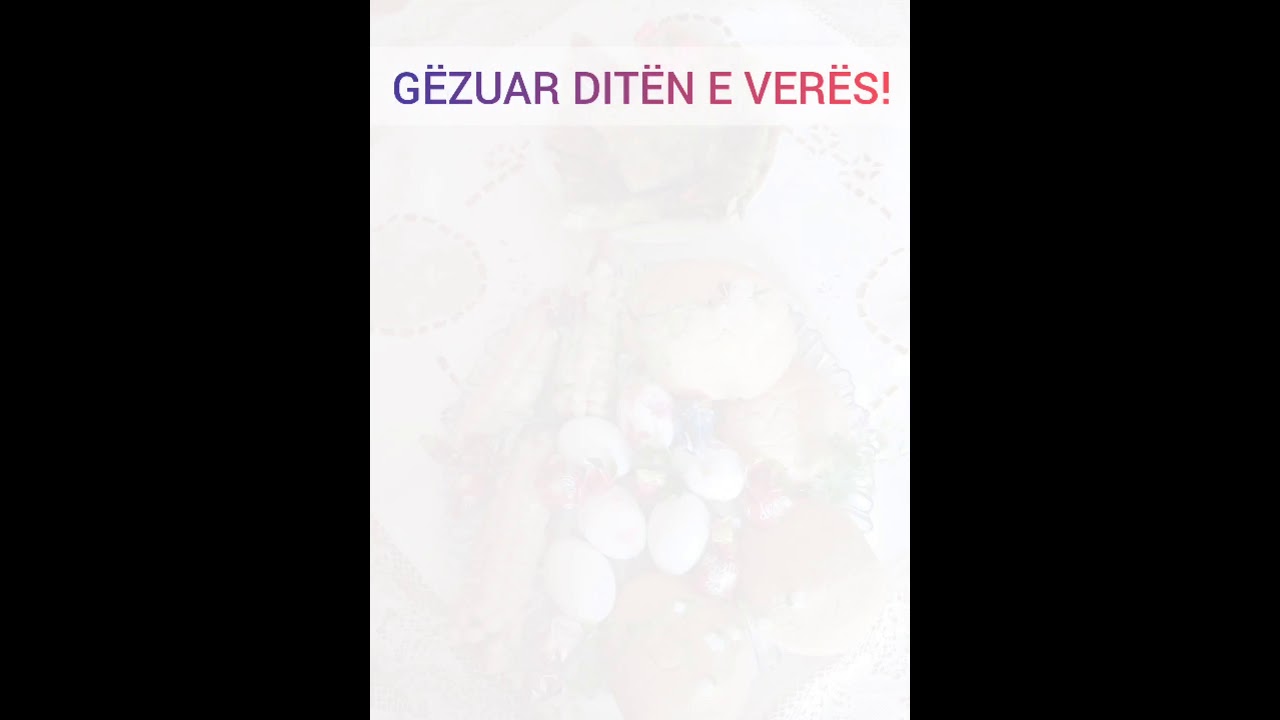 G&euml;zuar Dit&euml;n e Ver&euml;s!