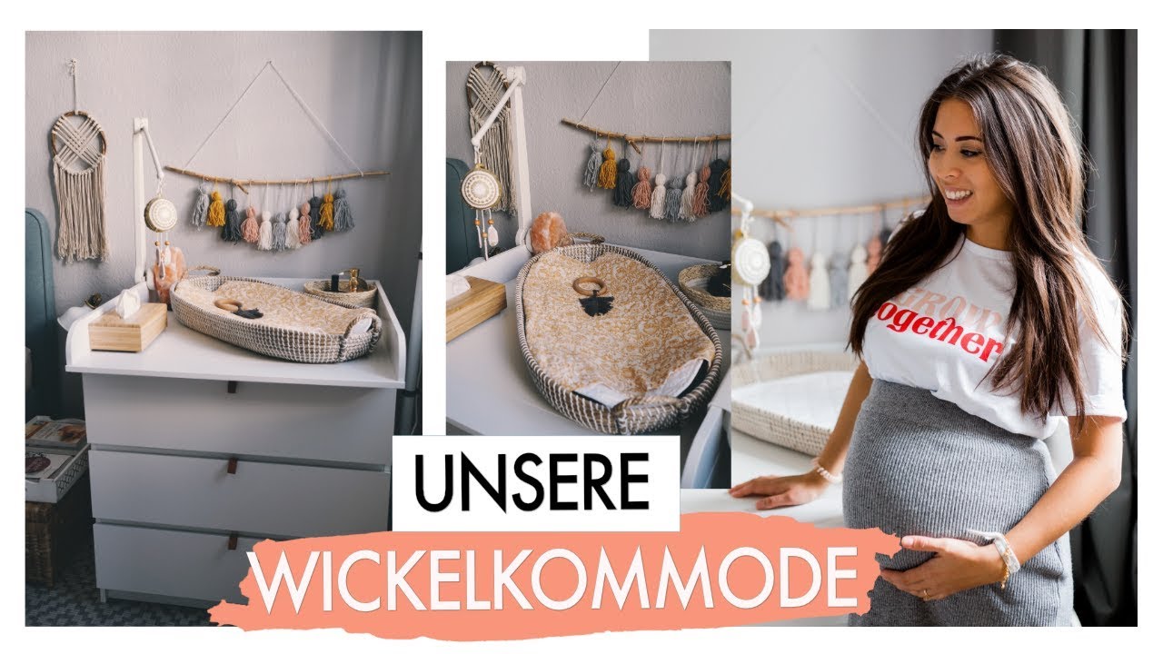 UNSERE WICKELKOMMODE & WICKELTISCH EINRICHTEN BABY#2 | IKEA MALM