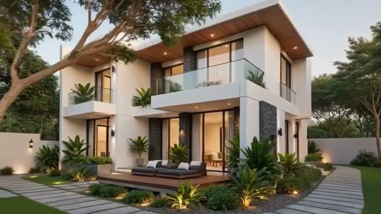 Modern Tropical Villa #architecture  #trending #viral 