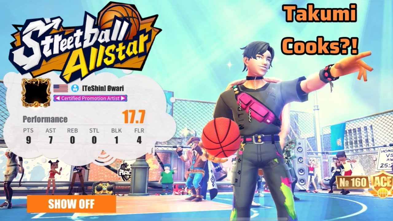 Streetball Allstar - Takumi Cooks?!