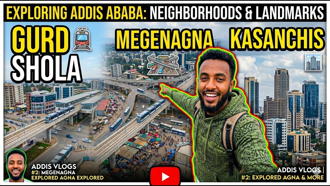 የከተማዋ ውበት፦ ከሲኤምሲ - ካሳንቺስ (Addis Ababa City Tour)