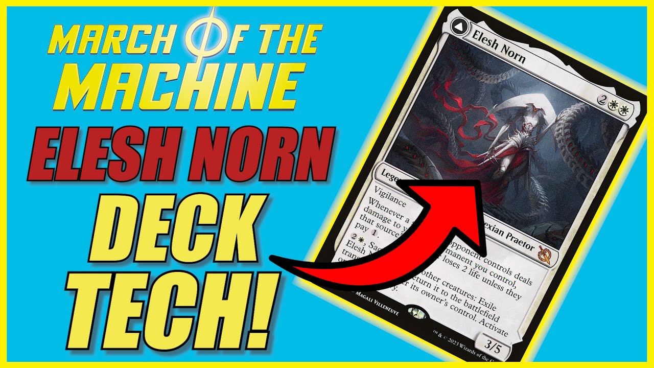 INSANE MONO WHITE TOKENS! | NEW ELESH NORN DECK TECH!