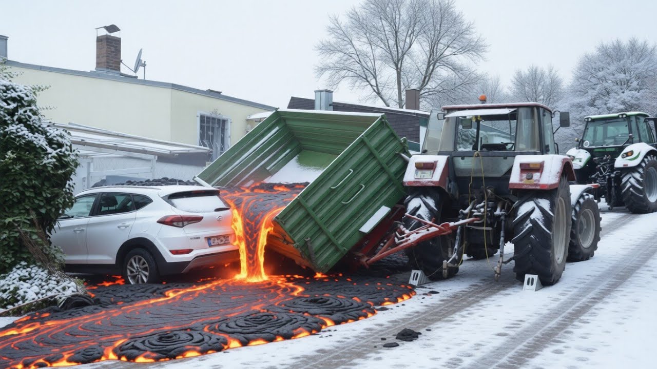 If This Video Hadn't Been Recorded, No One Would Have Believed It- The Crazy Tractor Accident Of