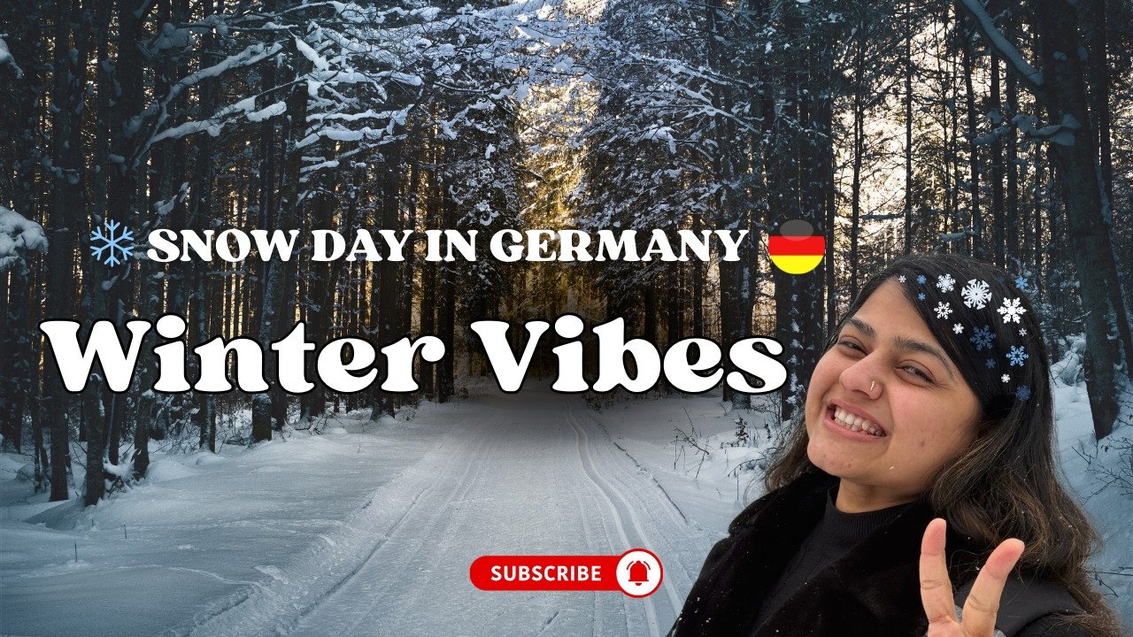 Snow, Shopping & Sandwich 😍 | Our Life in Germany | Vlog 6