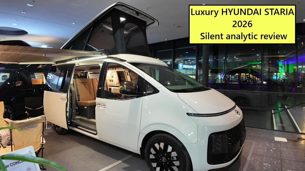 Luxury HYUNDAI minicamper STARIA 2026