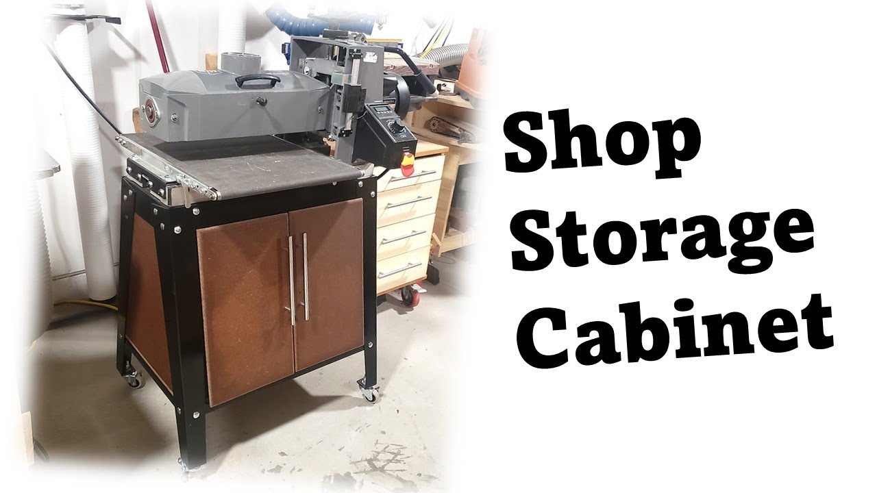 Simple Storage Cabinet for Basic Tool Stands. SuperMax 16-32