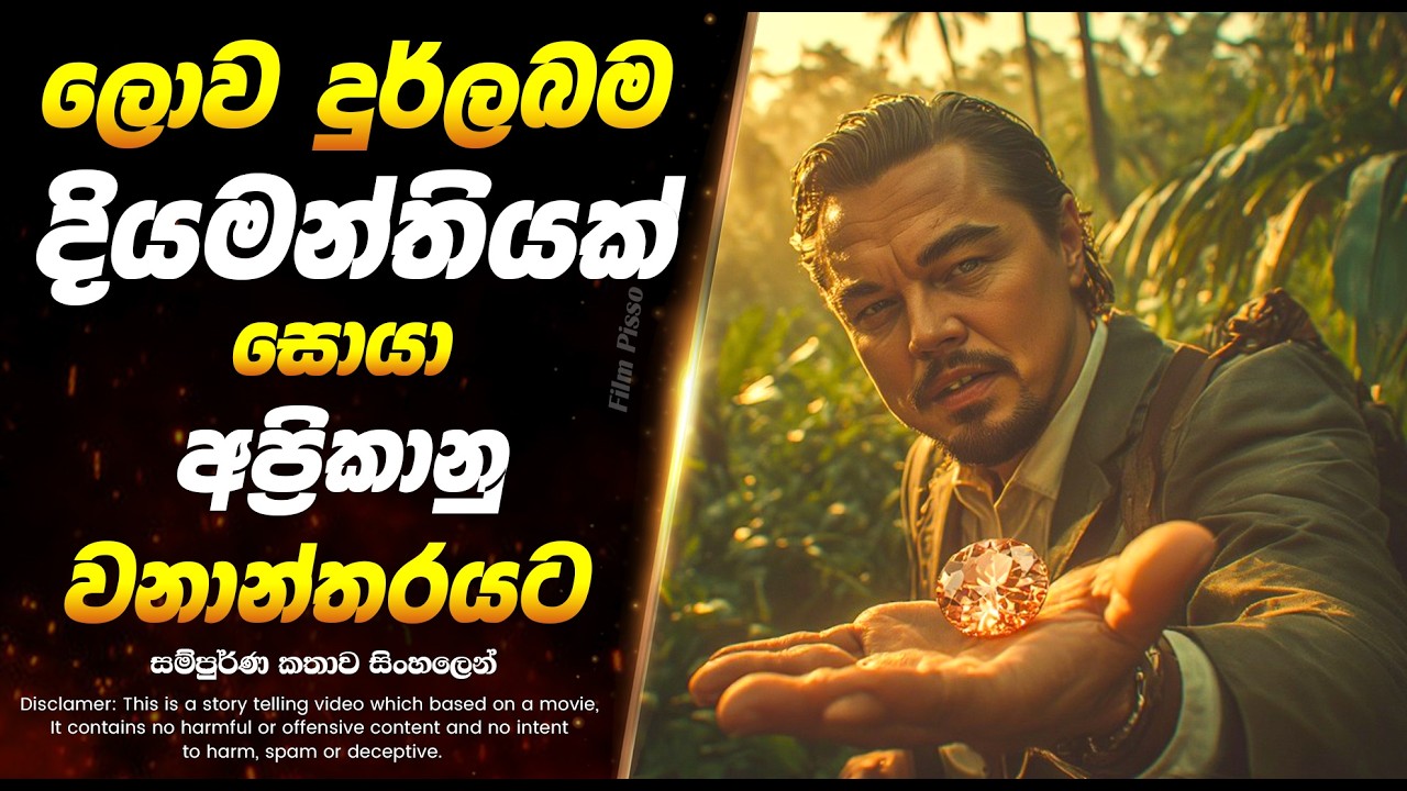 ලොව දුර්ලබම දියමන්තියක් සොයාගිය දුප්පත් කොල්ලෙකුගේ කතාව | Sinhala Movie Review