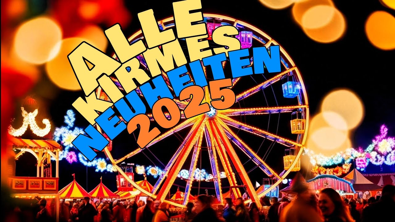 Alle Kirmes Neuheiten 2025|Clip by Kirmes-Time